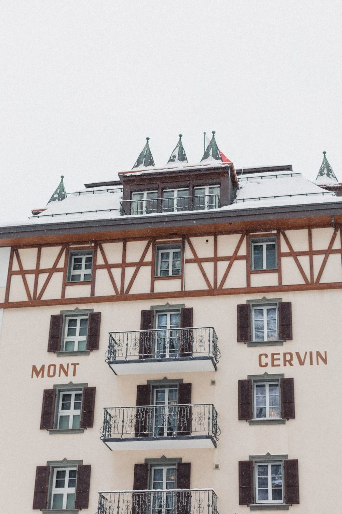 wedding mont cervin palace
