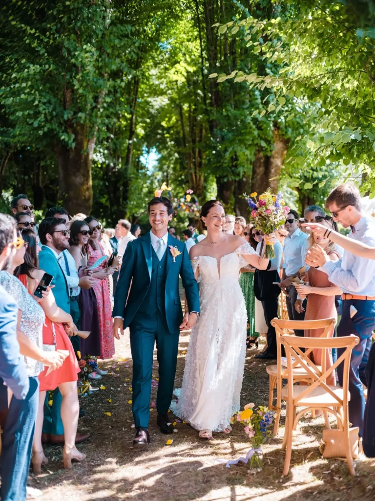 wedding chateau de laubardemont
