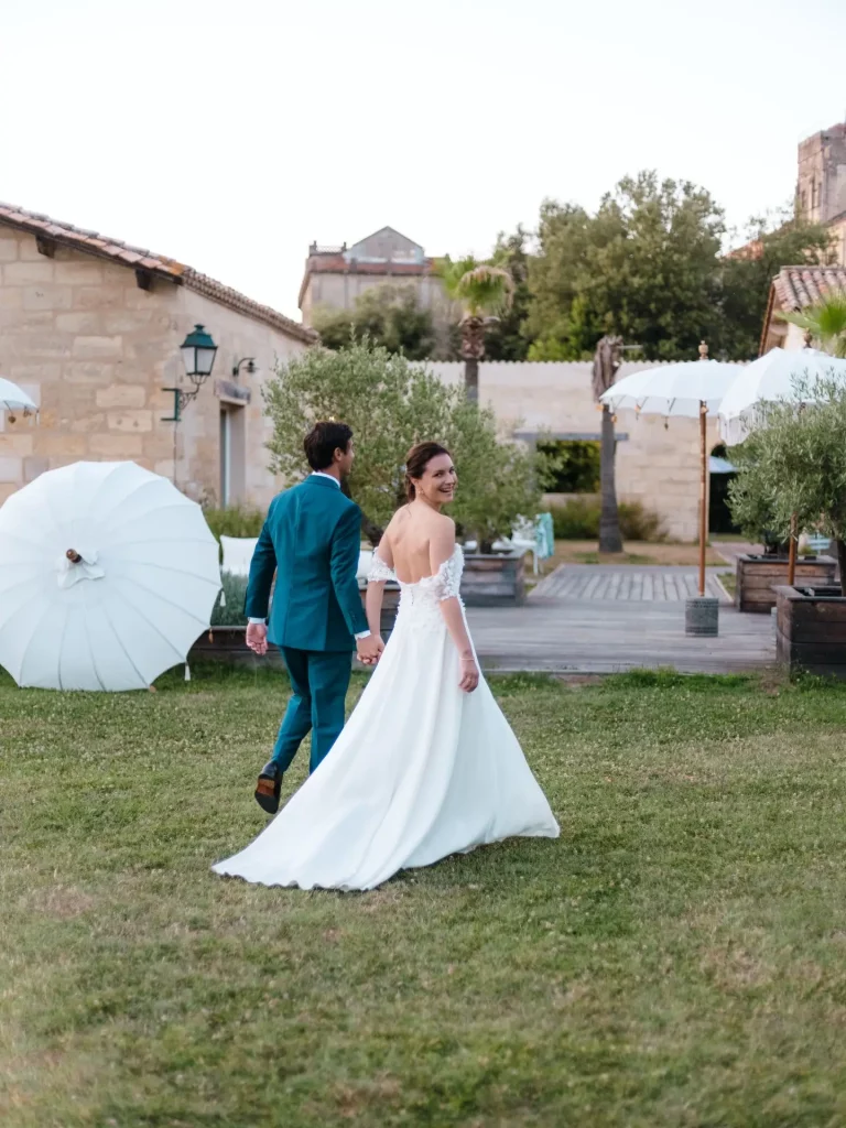 wedding chateau de laubardemont